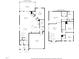 Detailed floor plan showcasing the layout of this home with a 2-car garage and screened porch at 744 Birch Arbor Cir, Raleigh, NC 27604