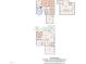 Detailed floor plan showcasing the layout of a multi-story home, including room dimensions and names at 104 Bellagio Dr, Apex, NC 27539