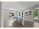 A well-lit game room featuring a ping pong table at 109 Greenock Ct, Cary, NC 27511