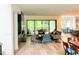 Spacious living room with access to an outdoor patio, connecting indoor and outdoor living at 109 Greenock Ct, Cary, NC 27511