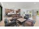 Open living space with seamless flow to the kitchen and dining area, creating a modern and functional design at 109 Greenock Ct, Cary, NC 27511