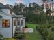 Beautiful backyard featuring a grill, a patio, a deck, a lawn and a fence at 1409 Montvale Ridge Dr, Cary, NC 27519