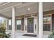 Inviting front door with a decorative wreath and sidelight windows at 2122 Aventon Ln, Morrisville, NC 27560