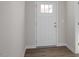 Entryway showing door to outside with view of US flag at 267 Old Fashioned Way, Lillington, NC 27546