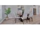 Cozy dining area features modern decor and abundant natural light at 3020 High Plains Dr, Fuquay Varina, NC 27526