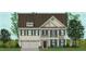 Charming two-story home with a covered porch, balcony, and a two-car garage at 40 Bold Dr, Youngsville, NC 27596