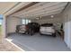 Spacious two-car garage with ample lighting and room for vehicles at 540 Pine Ridge Rd, Zebulon, NC 27597