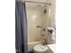 Standard bathroom showcasing a shower/tub combination at 5816 Henner Pl, Durham, NC 27713