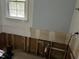Bathroom undergoing renovation with wall repairs and new plumbing, ready for customization at 5816 Henner Pl, Durham, NC 27713