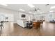 A community lounge exhibits comfortable seating, neutral tones, and modern design elements for relaxation at 797 S Wilma St, Angier, NC 27501