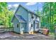 Exterior shot of the back of the house and deck at 838 Joyner Ct, Wake Forest, NC 27587