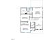 Second-floor plan features a primary bedroom suite, loft, and two additional bedrooms at Lot 53 Magnolia Acres Ln, Fuquay Varina, NC 27526