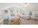 Charming bedroom features two twin beds, neutral carpet, and ample natural light at 1004 E Willowbrook Dr, Burlington, NC 27215