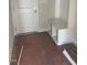 Functional entryway with a built-in bench at 1036 Turlington Rd, Dunn, NC 28334