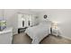 Bright bedroom with natural light, bench, and a closet at 107 Wimbledon Ct, Cary, NC 27511