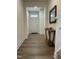 Foyer with hardwood floors and a stairway at 1116 Sidney Creek Dr # 1116, Zebulon, NC 27597