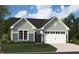 Charming two-story home with a two-car garage, well-manicured lawn, and traditional architectural details at 2013 Kapalua Way # 197, Durham, NC 27703