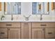 Double sink bathroom vanity with quartz countertop and craftsman style wooden drawers at 2031 Englewood Ave, Durham, NC 27705