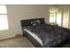 Cozy bedroom featuring a queen-size bed, plush bedding, and natural light from the windows at 2039 Alderman Way, Creedmoor, NC 27522