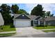 Inviting single-story home with two-car garage, sidewalk and lawn in a peaceful neighborhood at 2039 Alderman Way, Creedmoor, NC 27522