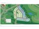 Detailed site plan showing lot locations, street names, and neighborhood features at 2305 Abbeyhill Dr # 1, Raleigh, NC 27610