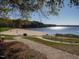 A sandy beach and lake provide a relaxing view to residents of the community at 259 Brown Bear, Chapel Hill, NC 27517
