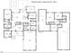 Detailed floor plan showcasing the layout of the home at 259 Brown Bear, Chapel Hill, NC 27517