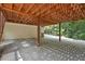 Spacious garage with a carport, offering ample parking and protection from the elements at 2725 Rosedale Ave, Raleigh, NC 27607