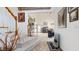 Open foyer with stairs, tile flooring, and views of the living spaces at 2816 Shepard School Rd, Zebulon, NC 27597