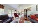 Comfortable living room featuring a classic grandfather clock at 2816 Shepard School Rd, Zebulon, NC 27597