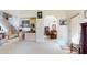 Living room features a bar, dining room, and staircase at 2816 Shepard School Rd, Zebulon, NC 27597