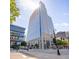 Stunning glass building view showcasing the high-rise tower, and street view at 301 Fayetteville St # 2611, Raleigh, NC 27601