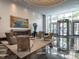 Spacious lobby featuring comfortable seating and a modern, bright entryway at 301 Fayetteville St # 2611, Raleigh, NC 27601