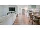 Open-concept living area showcasing the kitchen and dining space at 309 S Mckay Ave, Dunn, NC 28334
