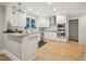 Modern kitchen with stainless steel appliances and white cabinetry at 3934 Hope Valley Rd, Durham, NC 27707