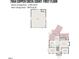 First floor floor plan of 7604 Copper Creek Court at 7604 Copper Creek Ct, Wake Forest, NC 27587