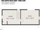 Third floor floorplan with attic and storage space at 7604 Copper Creek Ct, Wake Forest, NC 27587
