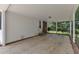 Covered patio offers an ideal outdoor living space at 804 Colonial Dr, Raleigh, NC 27603
