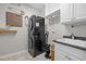 Functional laundry room with a modern washer/dryer unit and ample storage space at 814 Covered Bridge Trl, Chapel Hill, NC 27517