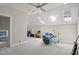 Bonus room with vaulted ceiling, neutral walls, skylight, and carpeted floors at 8909 Tara Hill Ln, Wake Forest, NC 27587