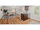 Open concept living area flows into the kitchen, offering a spacious and inviting atmosphere at 106 Choptank Ct # B-2, Cary, NC 27513