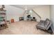 Large bonus room features vaulted ceilings, ample lighting, and versatile space at 1230 Golden Bluff Ln, Fuquay Varina, NC 27526