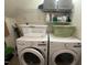 Laundry room showcasing LG washing machine and dryer set and wire rack shelving at 148 Langston Ridge Dr Dr, Angier, NC 27501