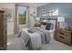 Cozy, colorful bedroom with a dinosaur theme, perfect for a or guest at 157 Vaughan Farms Drive Dr, Angier, NC 27501