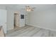 Spacious bedroom featuring a light grey color scheme, hard surface floors, and natural light at 169 Forest Dr, Graham, NC 27253