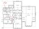 Second floor plan showing bedrooms, bathrooms, closet spaces, and a recreation room at 227 Gaines Trail Trl, Pittsboro, NC 27312