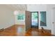 Bright foyer with hardwood floors, and a view to the outside at 26 Mt. Bolus Rd, Chapel Hill, NC 27514