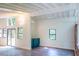 Bright open living space with a wet bar and views of the backyard at 26 Mt. Bolus Rd, Chapel Hill, NC 27514