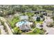 An aerial view showcases community amenities: pool, clubhouse, tennis courts, and a scenic pond at 306 Berlin Way, Morrisville, NC 27560