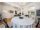 Light-filled dining room featuring a chandelier and inviting decor at 306 Berlin Way, Morrisville, NC 27560